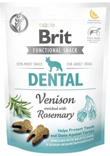 Function Snack Dental Geyikli Köpek Ödülü 150GR 3'lü Set Idili