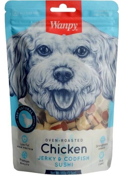 Tavuklu&morina Balıklı Köpek Ödülü 100 gr Idili