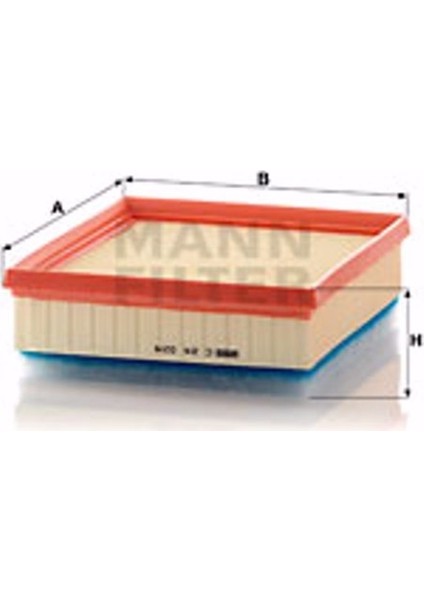 Bmw 1 125 D 2010-2019 Mann-Filter Hava Filtresi