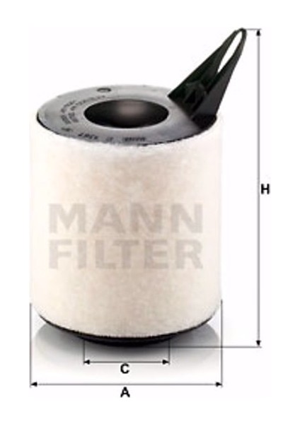 Bmw 3 320 Si 2004-2011 Mann-Filter Hava Filtresi