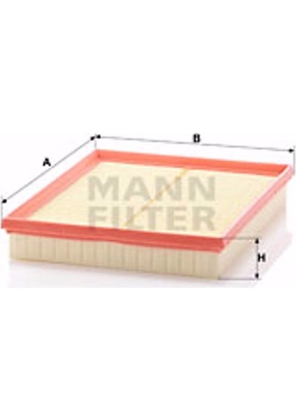 Opel Astra H 1.6 2005-2010 Mann-Filter Hava Filtresi fiyatları