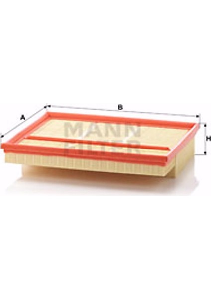 Mercedes-Benz Clk Cabrio 230 Kompressor 1998-2002 Mann-Filter Hava Filtr fiyatları