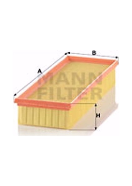 Seat Cordoba Vario 1.9 Sdi 1996-2002 Mann-Filter Hava Filtresi
