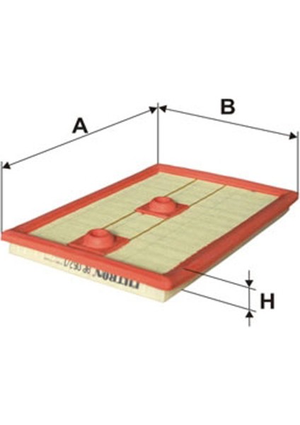 Vw Caddy Alltrack 1.4 Tgi Cng 2015-2019 Filtron Hava Filtresi fiyatları