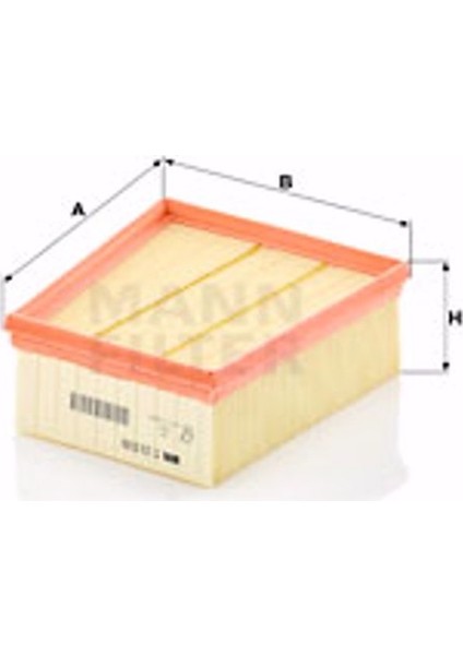 Renault Megane Iv 1.2 Tce 100 2016-2019 Mann-Filter Hava Filtresi fiyatları