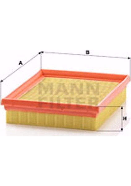 Citroen Xsara Picasso 1.6 1999-2012 Mann-Filter Hava Filtresi