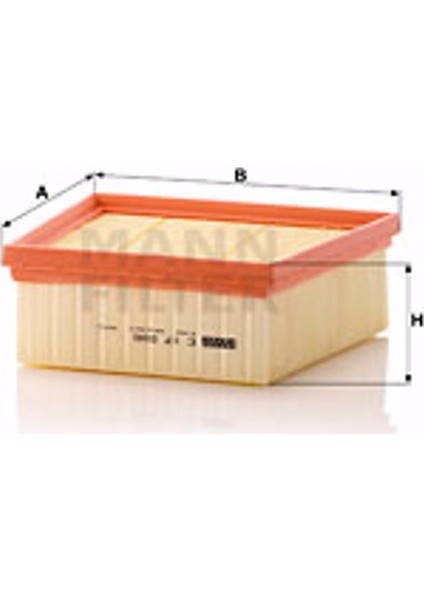 Ford Ka+ 1.2 Ti-Vct 2016-2019 Mann-Filter Hava Filtresi fiyatları