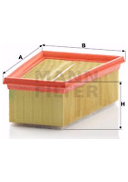 Renault Kangoo 1.6 16V 2008-2019 Mann-Filter Hava Filtresi fiyatları