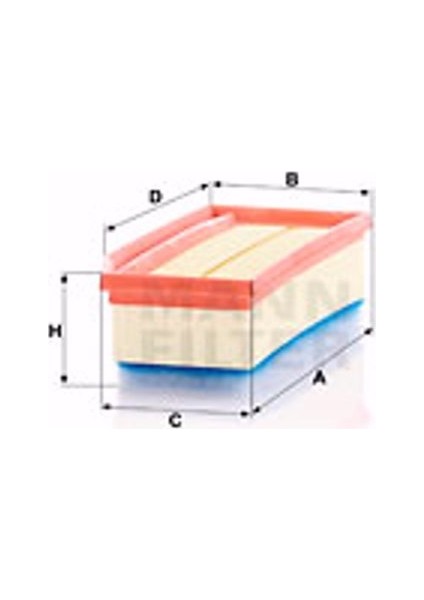 Renault Captur 0.9 Tce 90 2013-2019 Mann-Filter Hava Filtresi fiyatları