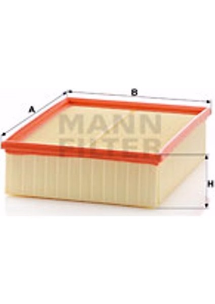 Vw Passat Variant 2.5 Tdi 1997-2000 Mann-Filter Hava Filtresi
