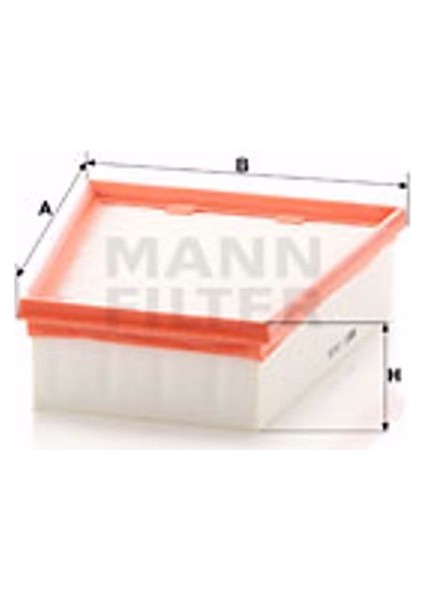 Renault Megane Iii 2.0 Tce 2008-2019 Mann-Filter Hava Filtresi fiyatları