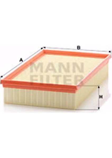 Vw Transporter Vi 2.0 Tsi 4motion 2015-2019 Mann-Filter Hava Filtresi fiyatları