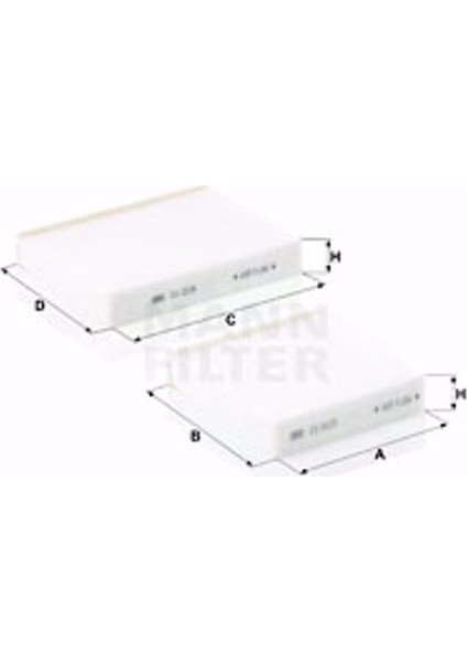 Citroen C4 Cactus 1.2 Vti 82 2014-2019 Polen Filtresi fiyatları