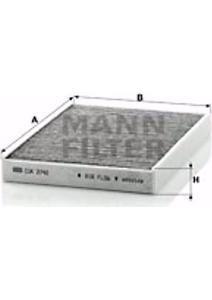 Peugeot 407 2.2 16V 2004-2010 Karbonlu Polen Filtresi fiyatları