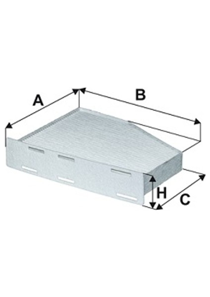 Vw Caddy Alltrack 2.0 Tdi 2015-2019 Polen Filtresi fiyatları