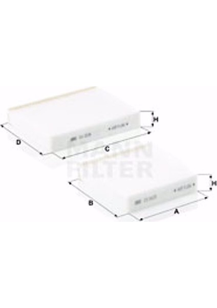 Citroen C4 Cactus 1.2 Thp 110 2014-2019 Polen Filtresi fiyatları