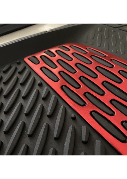 Tofaş Şahın 1992 Model 3D Havuzlu Paspas Kırmızı modelleri