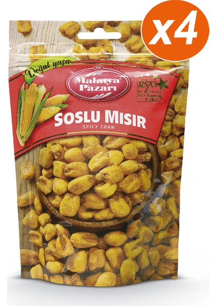 Malatya Pazarı Murat Palancı Soslu Mısır 4 x 125 gr