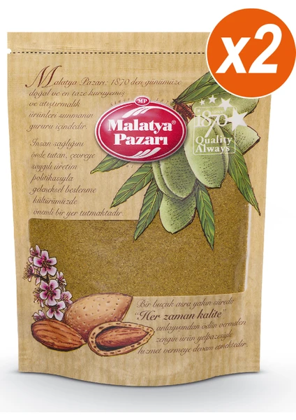 Malatya Pazarı Kuruyemişçilik Kimyon Toz Kilitli Paket 2 x 100 gr