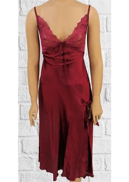 908 Gecelik - Bordo
