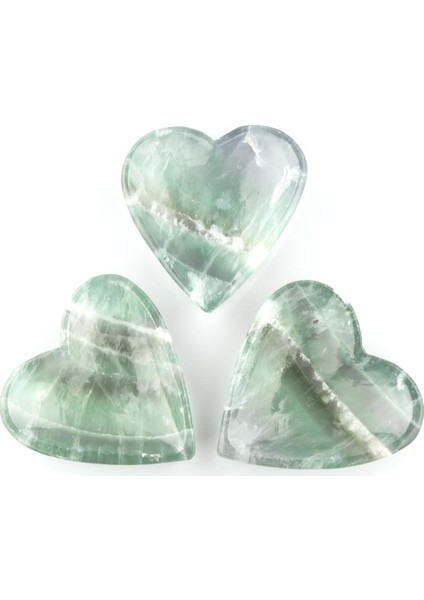 Florit Doğal Taş Içi Oyuk Kalp fiyatları