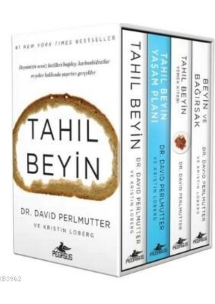 Tahıl Beyin Kutulu Özel Set (4 Kitap) - David Perlmutter