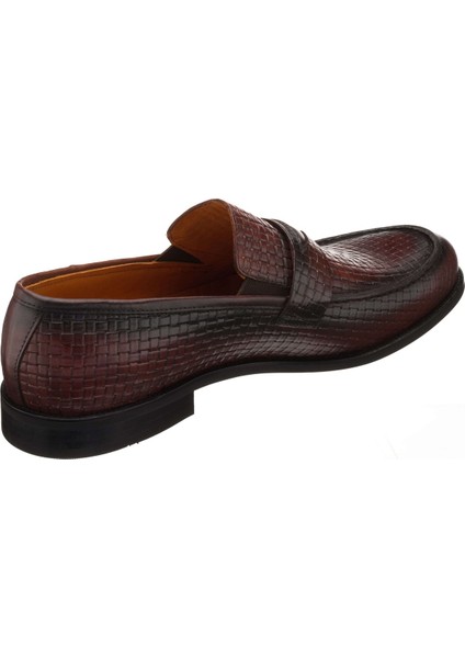 CS1997 Kahve Analin Üst Kalite El Işçiliği Erkek Ayakkabısı fırsatları