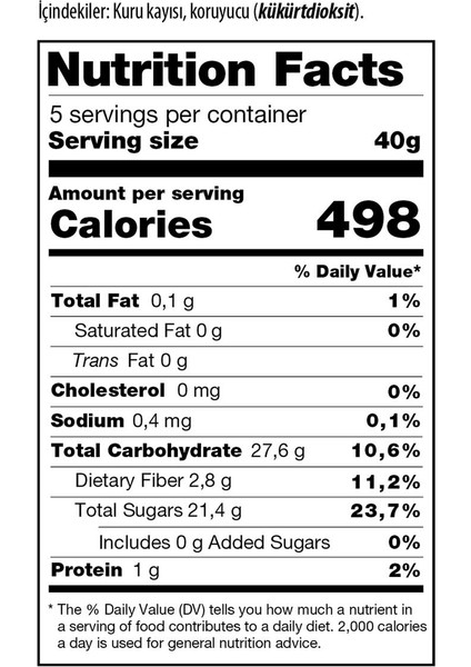 Kuru Kayısı 2 x 200 gr