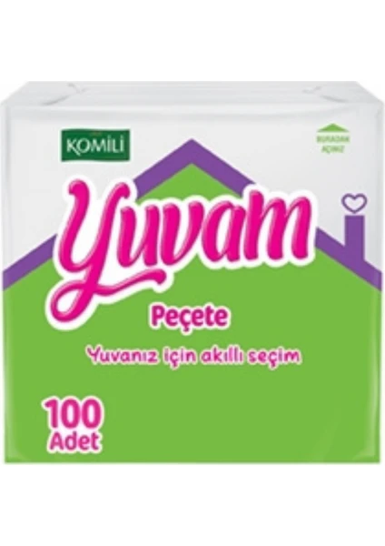 Yuvam Kağıt Peçete 100'LÜ