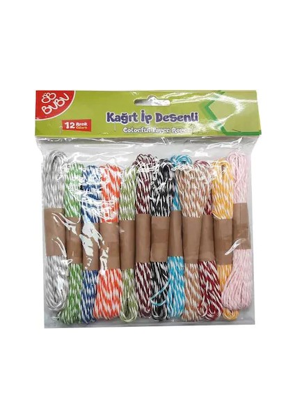 Kağı Ip 12 Renk KI0006