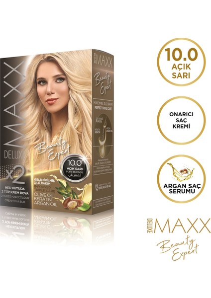 BEAUTY EXPERT 10.0 Açık Sarı Set Boya