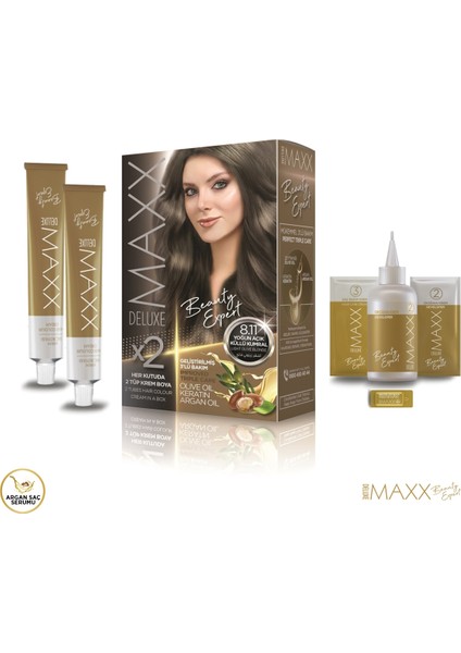 BEAUTY EXPERT 8.11 Yoğun Açık Küllü Kumral Set Boya fiyatları
