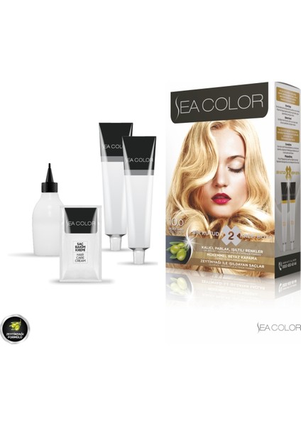 SEA COLOR 10.0  Sedef Sarı Set Boya