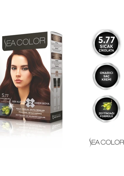 SEA COLOR 5.77  Sıcak Çikolata Set Boya