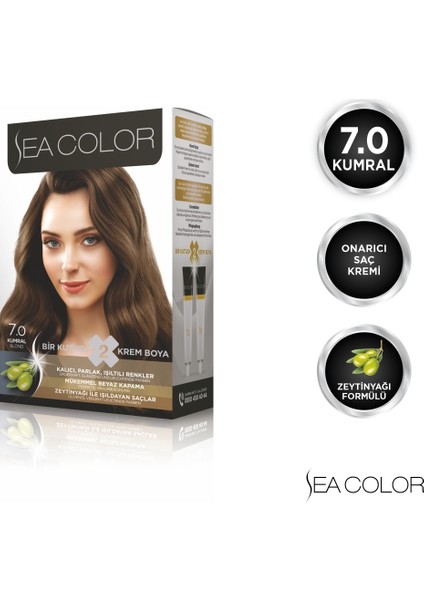 SEA COLOR 7.0  Kumral Set Boya