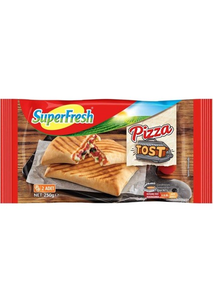Pizza Tost Cheddarlı 250 gr