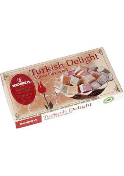 Hindistan Cevizi Kaplamalı Saray Lokum 500 gr