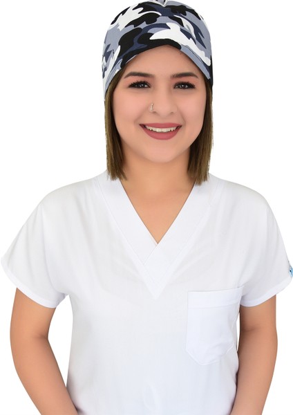Kamuflaj Desen Doktor Hemşire Hastane Medikal Cerrahi Bone