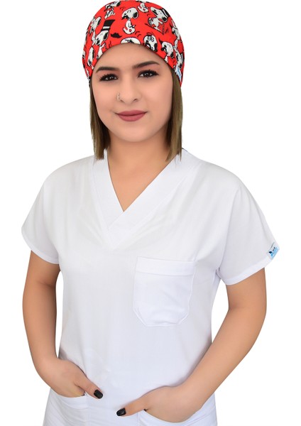 Kırmızı Snoppy Doktor Hemşire Hastane Medikal Cerrahi Bone modelleri