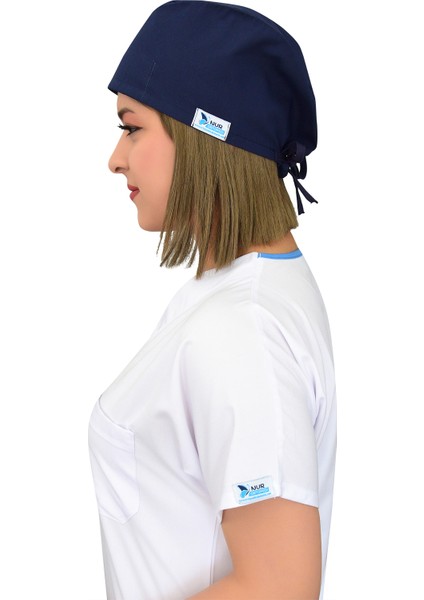 Lacivert Kalp Ritim Hastane Bonesi / Cerrahi Bone fiyatları