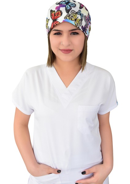 Mor Kelebek Doktor Hemşire Hastane Medikal Cerrahi Bone