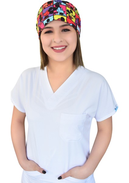 Renkli Mickey Doktor Hemşire Hastane Medikal Cerrahi Bone modelleri