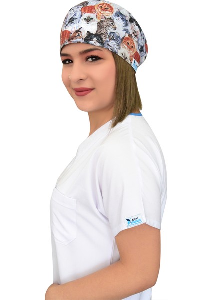 Turuncu Kahve Kedi Doktor Hemşire Hastane Medikal Cerrahi Bone fiyatları