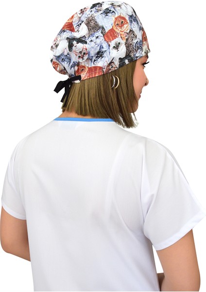 Turuncu Kahve Kedi Doktor Hemşire Hastane Medikal Cerrahi Bone modelleri