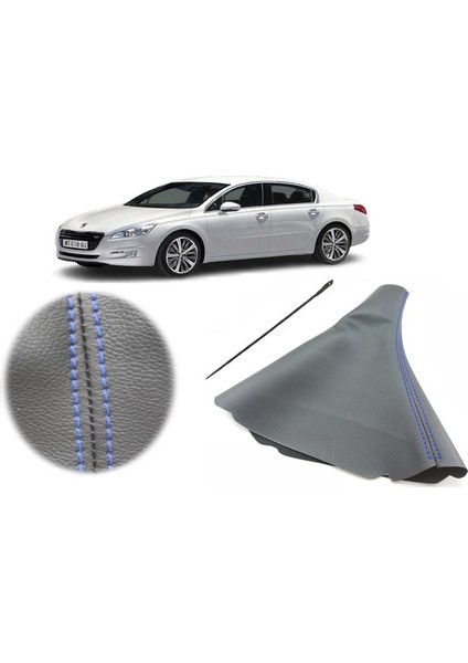 Peugeot 508 Vites Körüğü Mavi Dikiş