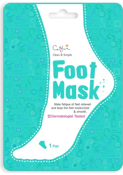 Clean&simple Ayak Maskesi