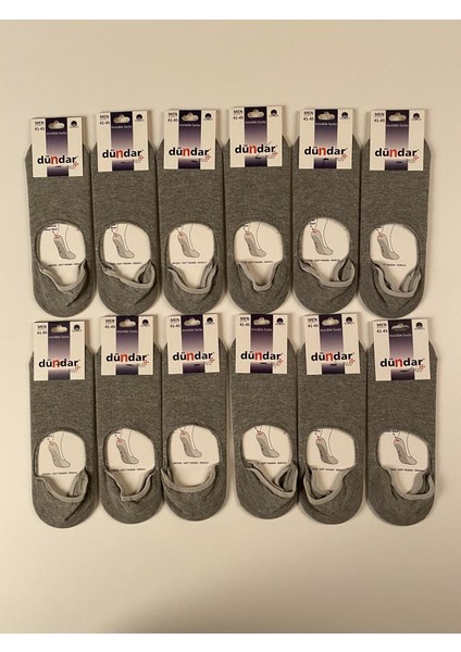 Erkek Babet Çorap Penye Plus Dikişsiz 12'li