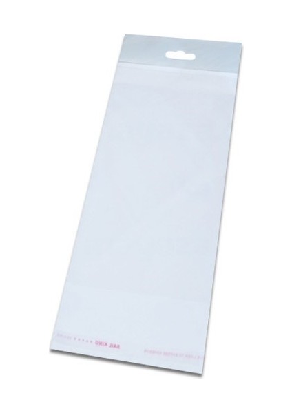5 x 25 cm (Kapalı Hali 5 x 15 Cm) 100 Adet Askılı Poşet - Meksika Şapkalı