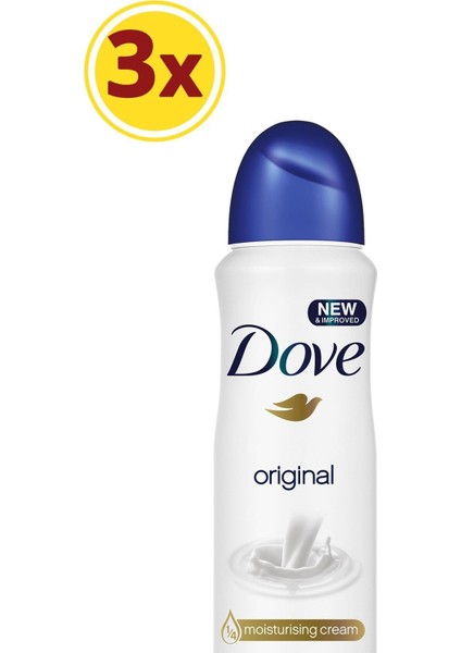Kadın Deodorant Sprey 150 ml 3 Adet