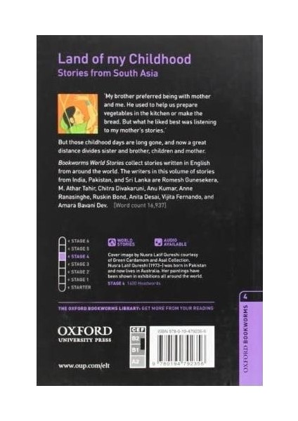 Land Of My Childhood-Stories From South Asia (Stage 4) - Clare West